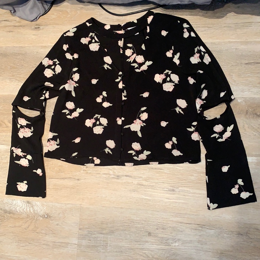 Floral blouse